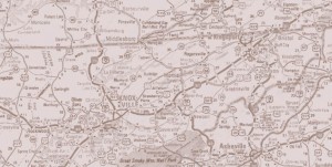 Tennessee highway map